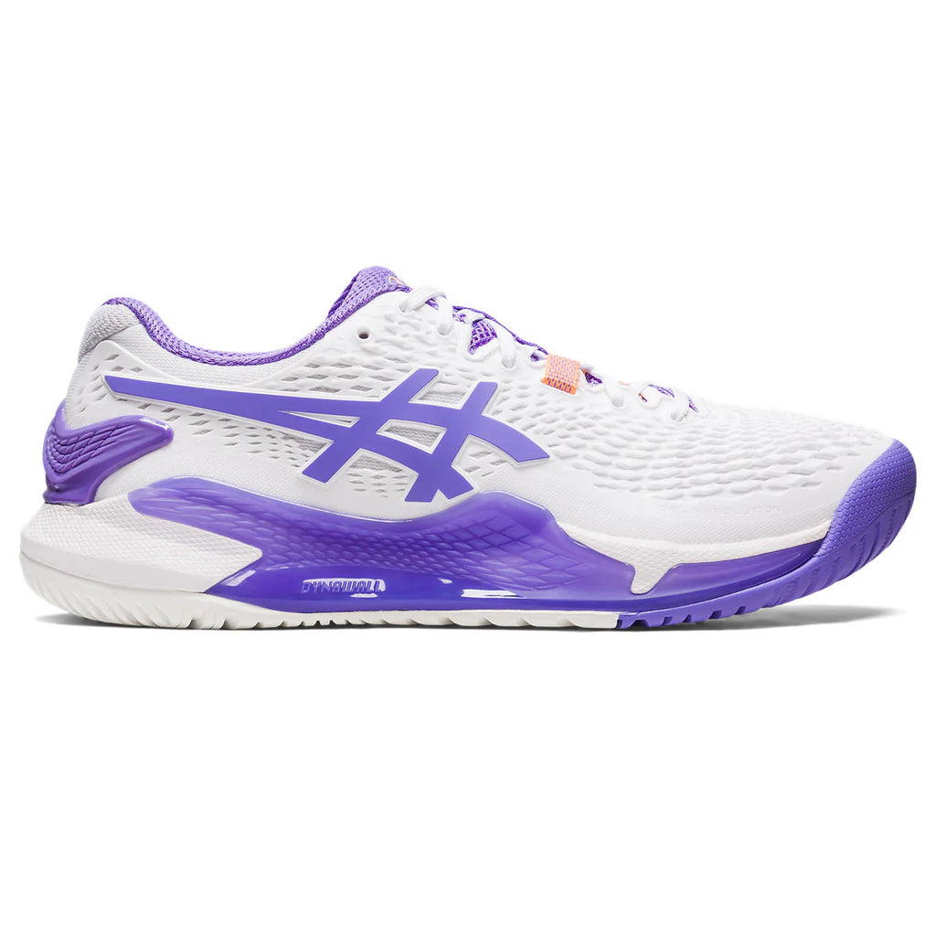 Asics Gel Resolution 9 Womens (White/Purple)