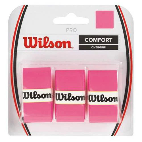 Wilson Pro Overgrip - 3 Pack - Pink
