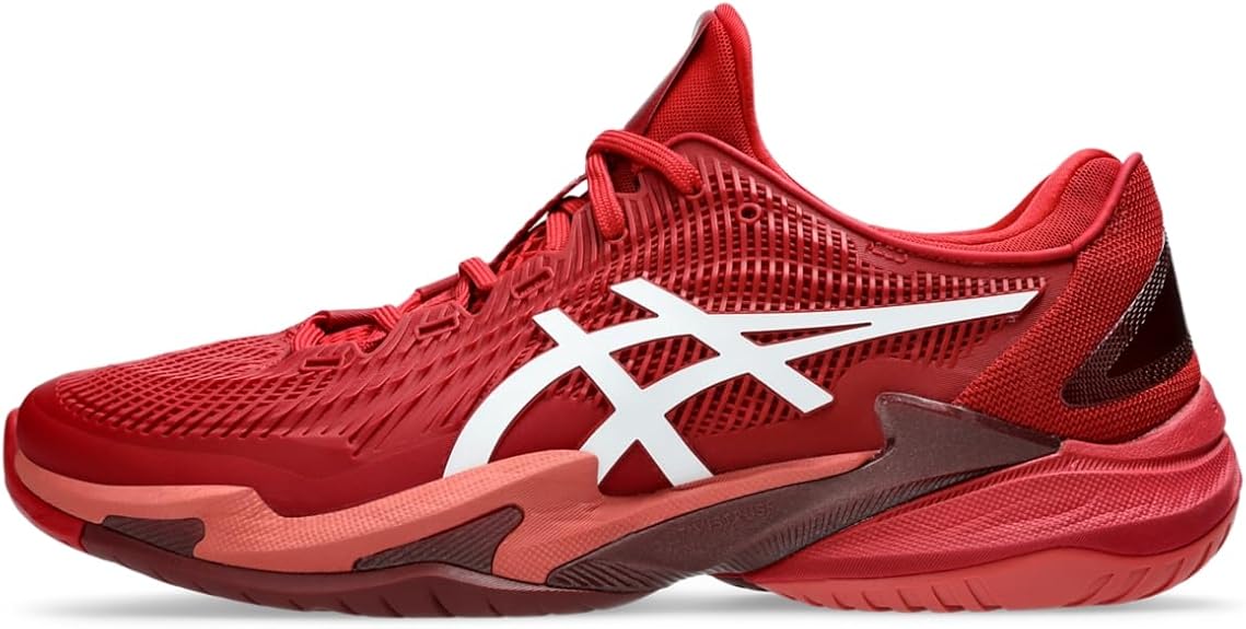 Asics Court FF 3 Novak Men's (Cranberry/White)