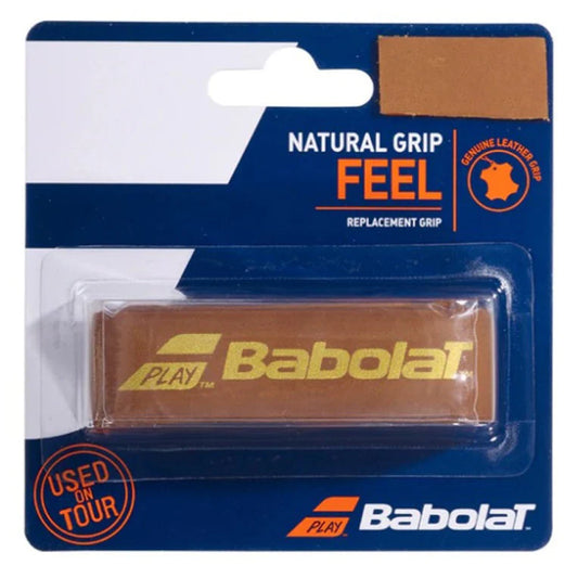 Babolat Natural Leather Replacement Grip - Brown