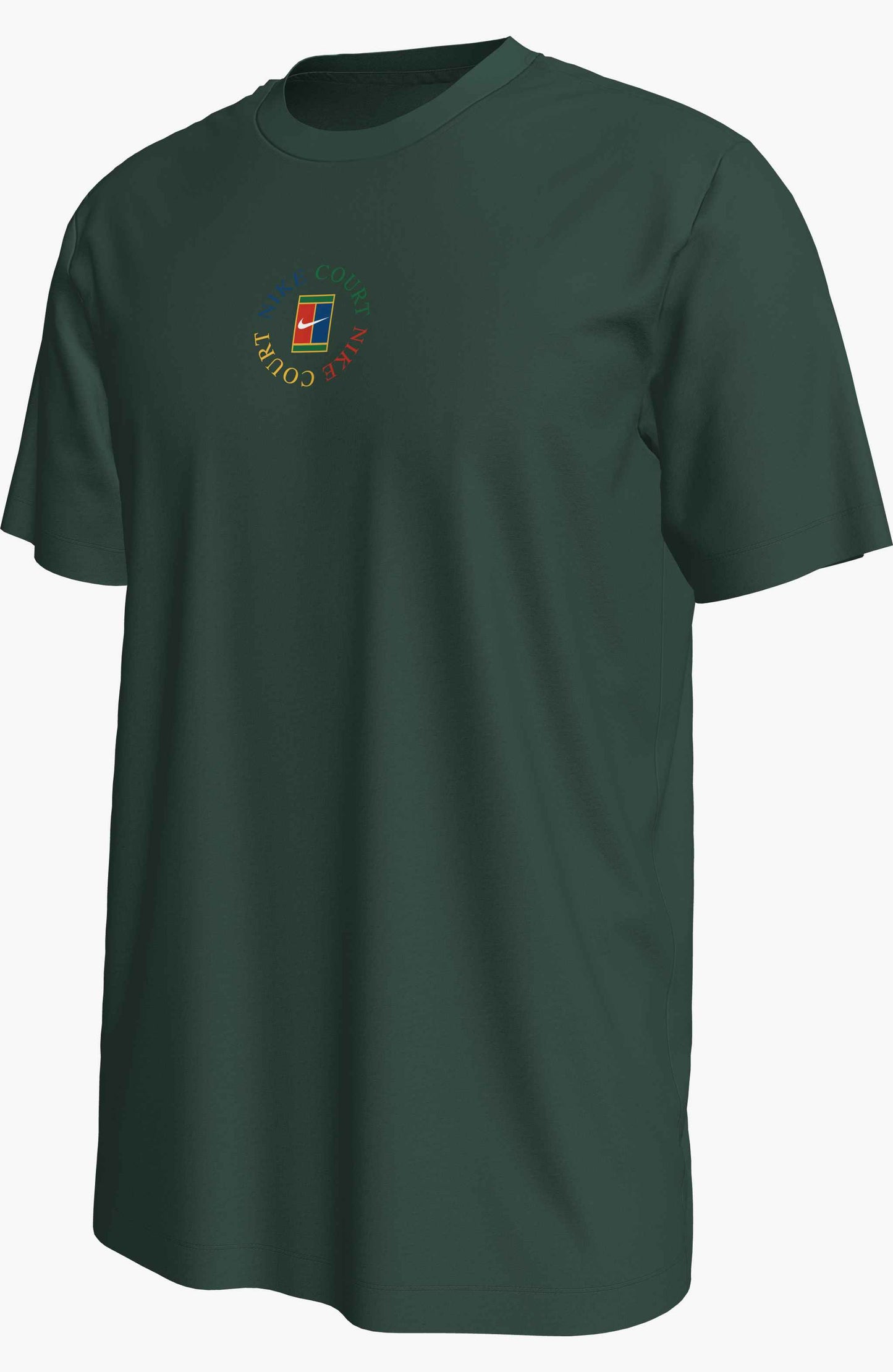 Nike Court Dri-Fit Herritage Cotton Tee Men’s (Green)
