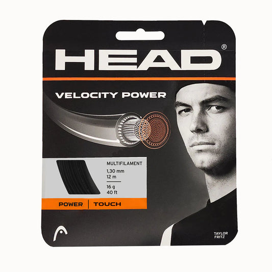 Head Velocity Power 16g/1.30mm - String Set - (Black)