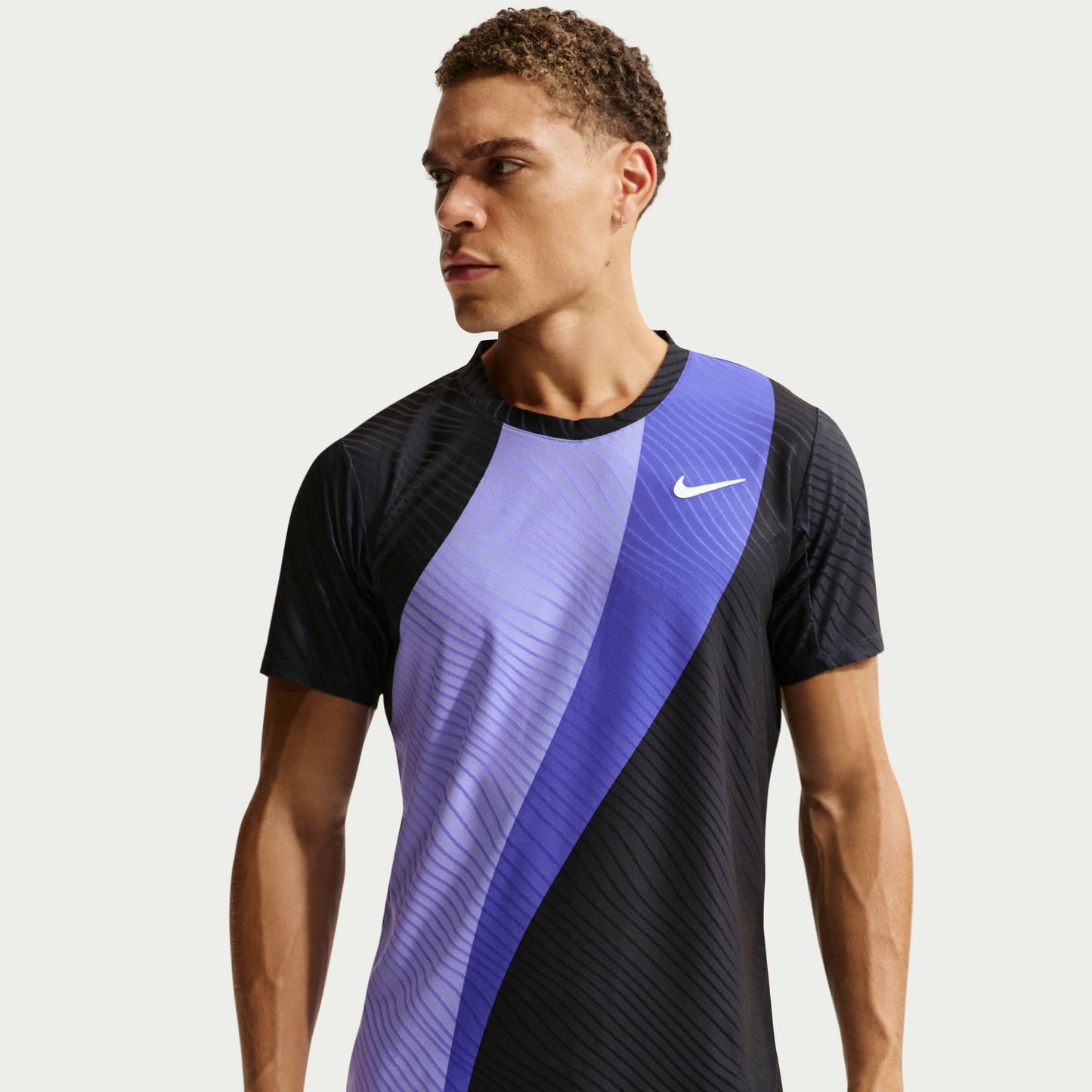 Nike Court Dri-Fit Advantage Slam Shirt Men’s (Black/Purple)
