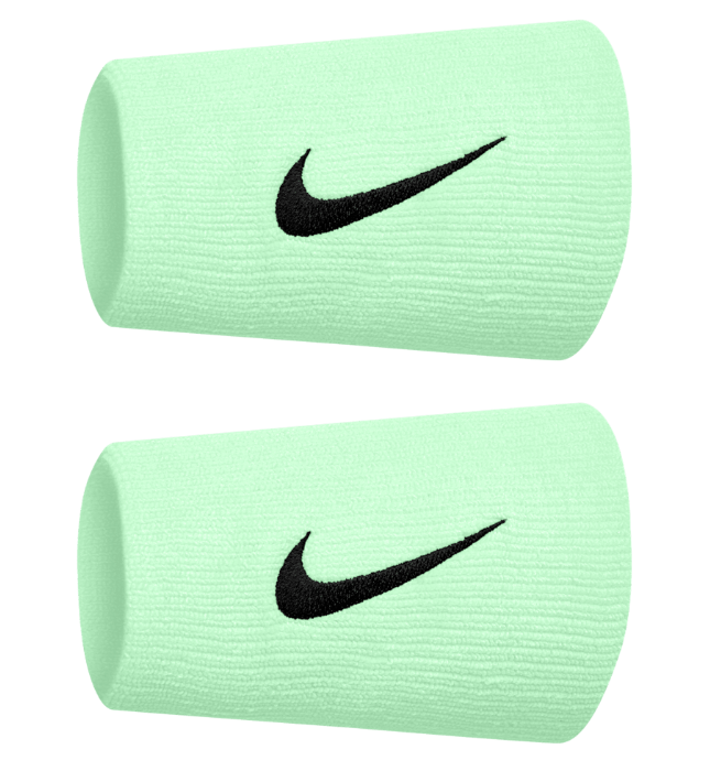 Nike Premier Doublewide Wristband 2 Pack - (Mint)