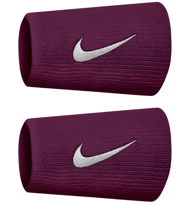 Nike Premier Doublewide Wristband 2 Pack - (Brown)