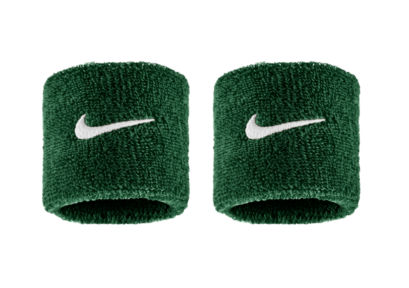 Nike Swoosh Wristband 2 Pack - (Green)