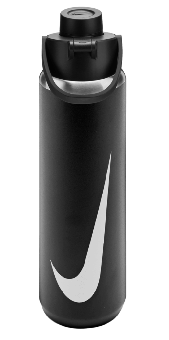 Nike Recharge Chug Waterbottle 24oz Stainless Steel - (Black)