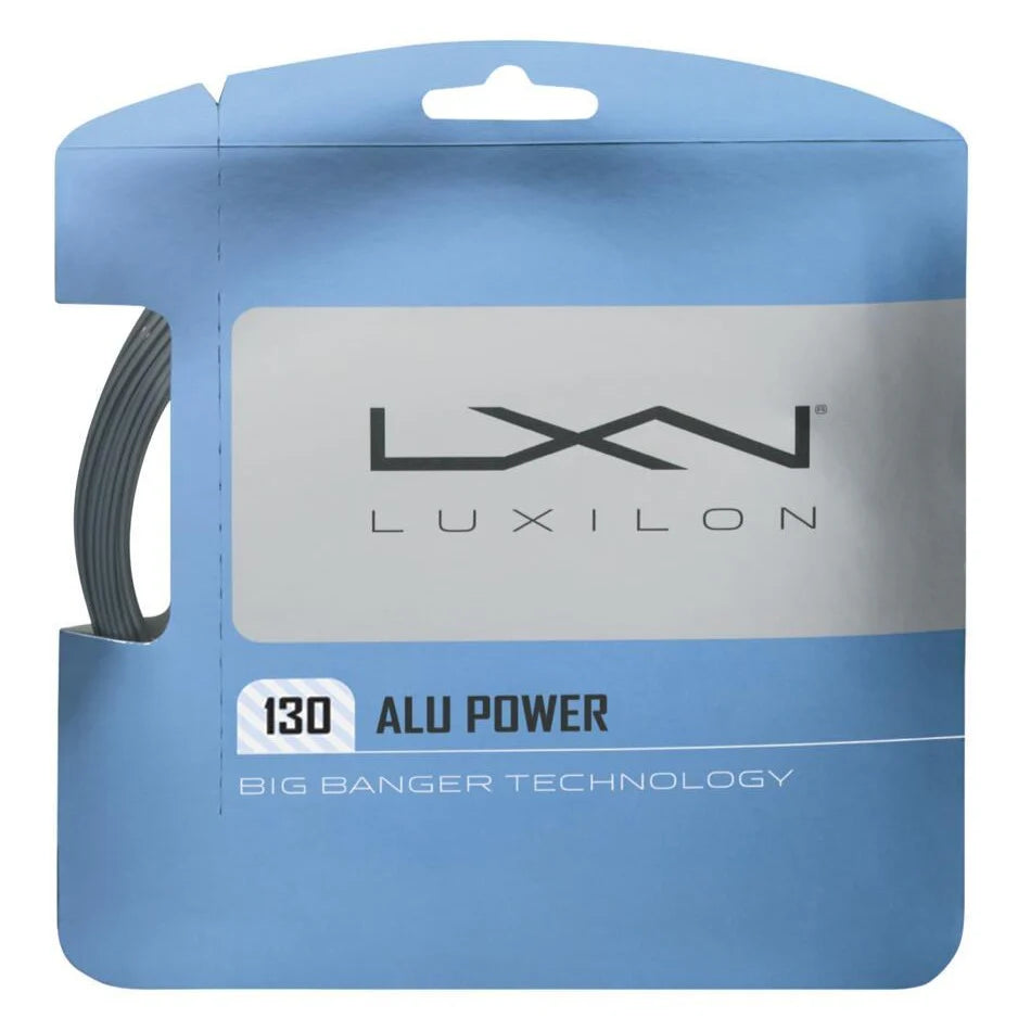 Luxilon ALU Power 16L/1.30mm - String Set - (Silver)