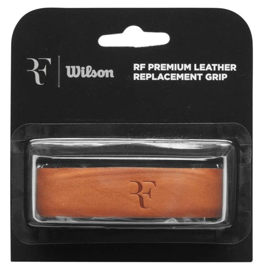 Wilson RF Premium Leather Replacement Grip (brown)