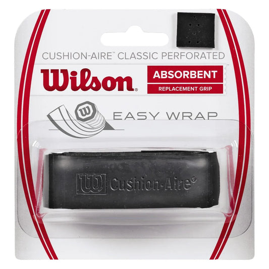 Wilson Cushion-Aire Classic Perforated Replacement Grip - Black