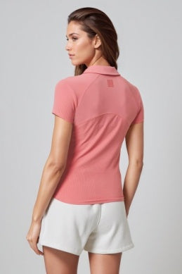MPG Vital Short Sleeve Polo Women's (pink)