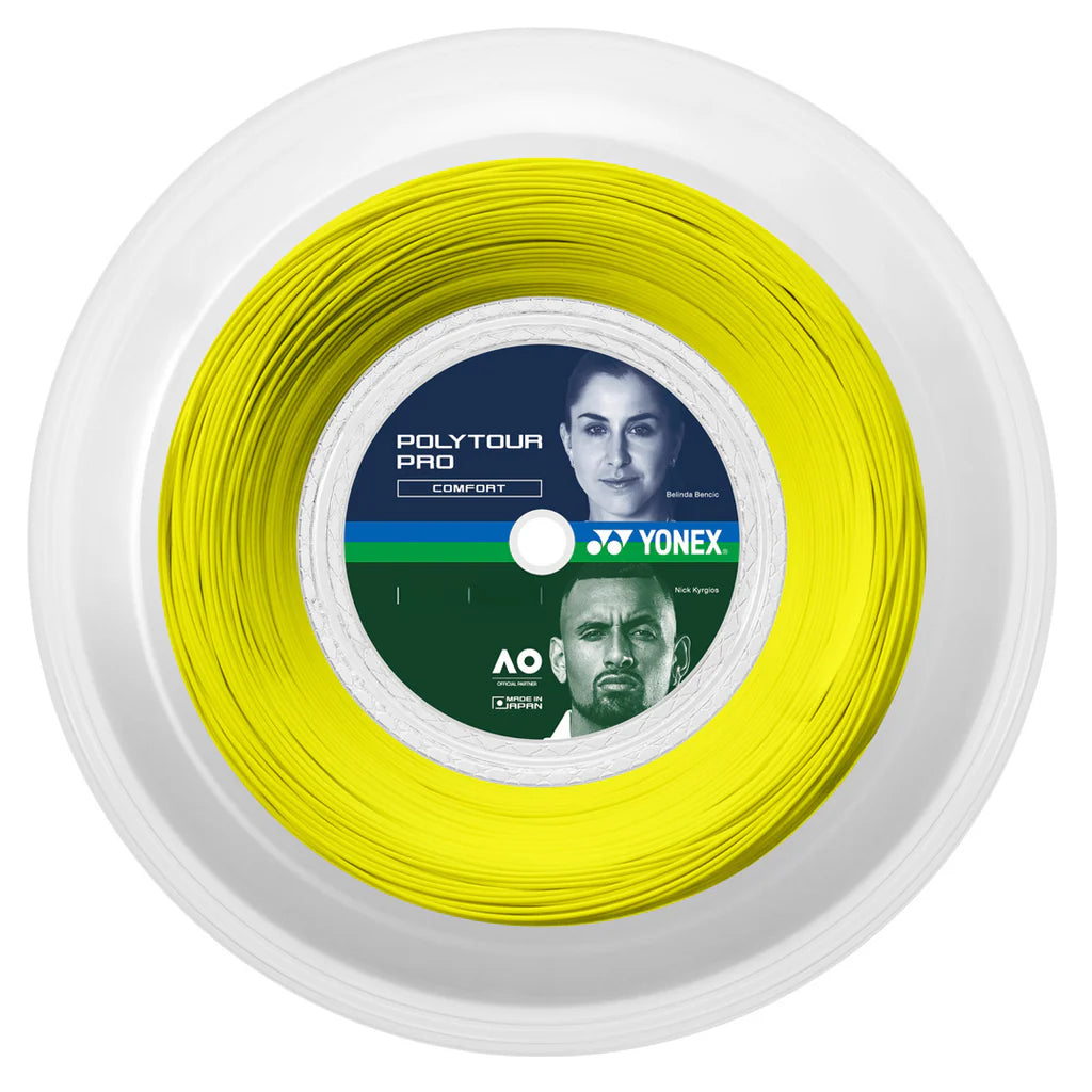 Yonex Poly Tour Pro 16L/1.25mm - String Reel - (Yellow)