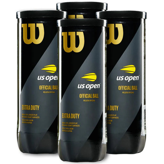 Wilson US Open 4 Pack - Extra Duty