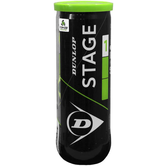 Dunlop Stage 1 Green - 3 Ball Can