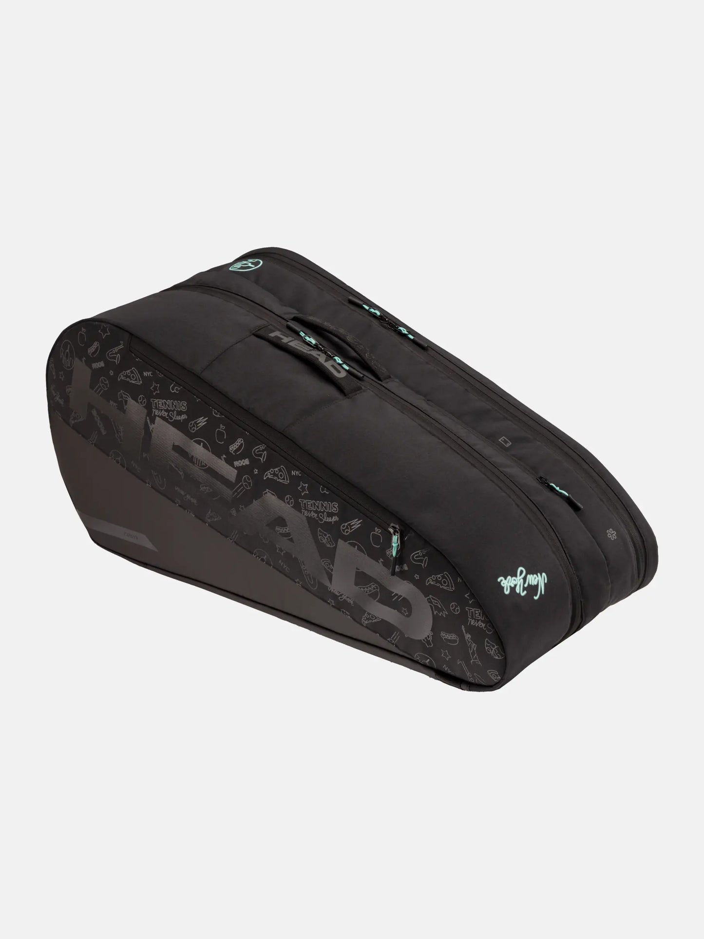 Head Tour Racquet Bag L Neon 2025 (Black)