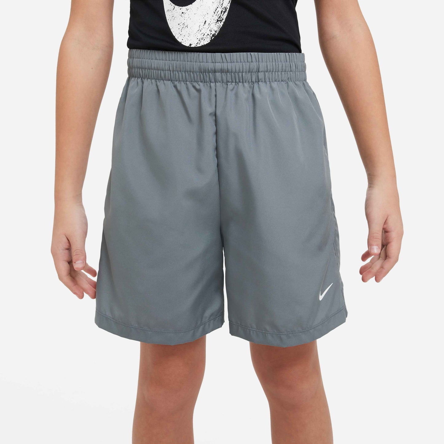 Nike Dri-Fit Multi Woven Boys Short (Grey)