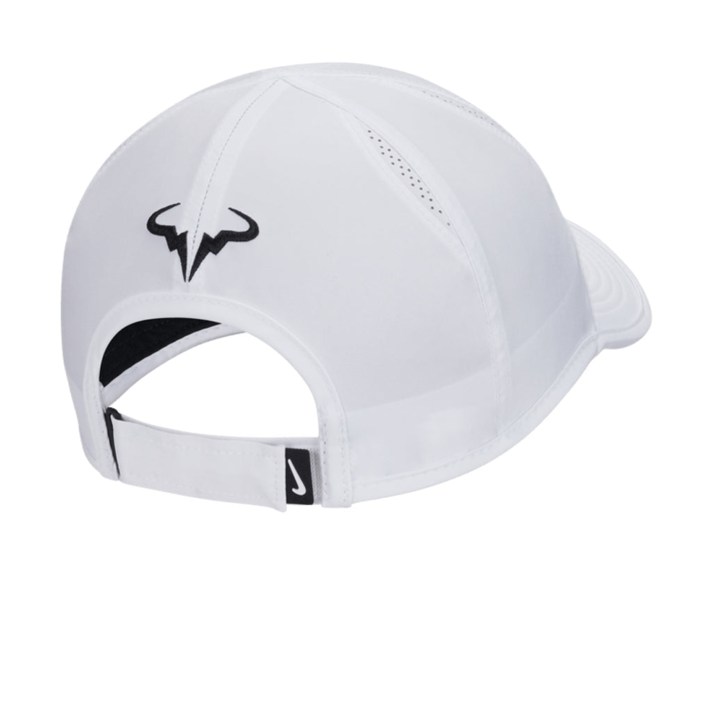 Nike Rafa Dri-Fit Club Unstructured Hat - Unisex (White)