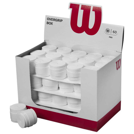 Wilson Pro Overgrip - 60, 30, 15 Pack - White