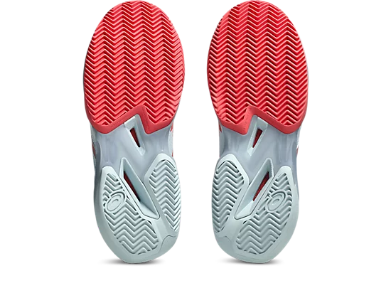 Asics Solution Speed FF 4 Clay Womens (Grey/Red)