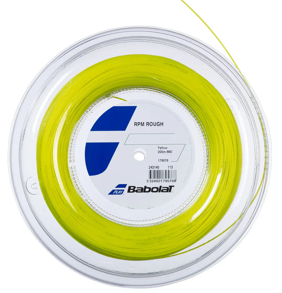 Babolat RPM Rough 16g/1.30mm - String Reel - (Yellow)