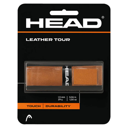 Head Tour Leather Replacement Grip - Brown