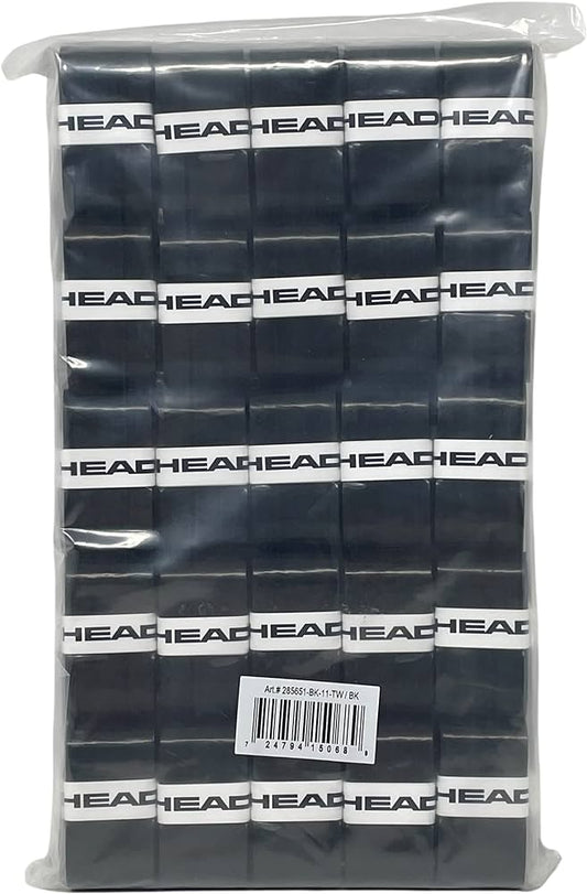 Head Prime Tour Overgrip - 25 Pack - Black