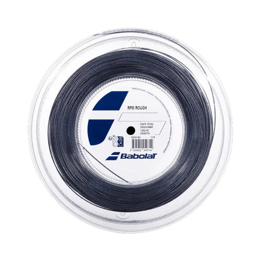 Babolat RPM Rough 17g/1.25mm - String Reel - (Dark Grey)