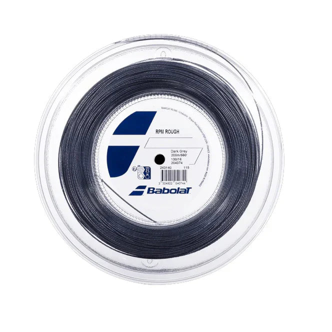 Babolat RPM Rough 16g/1.30mm - String Reel - (Dark Grey)