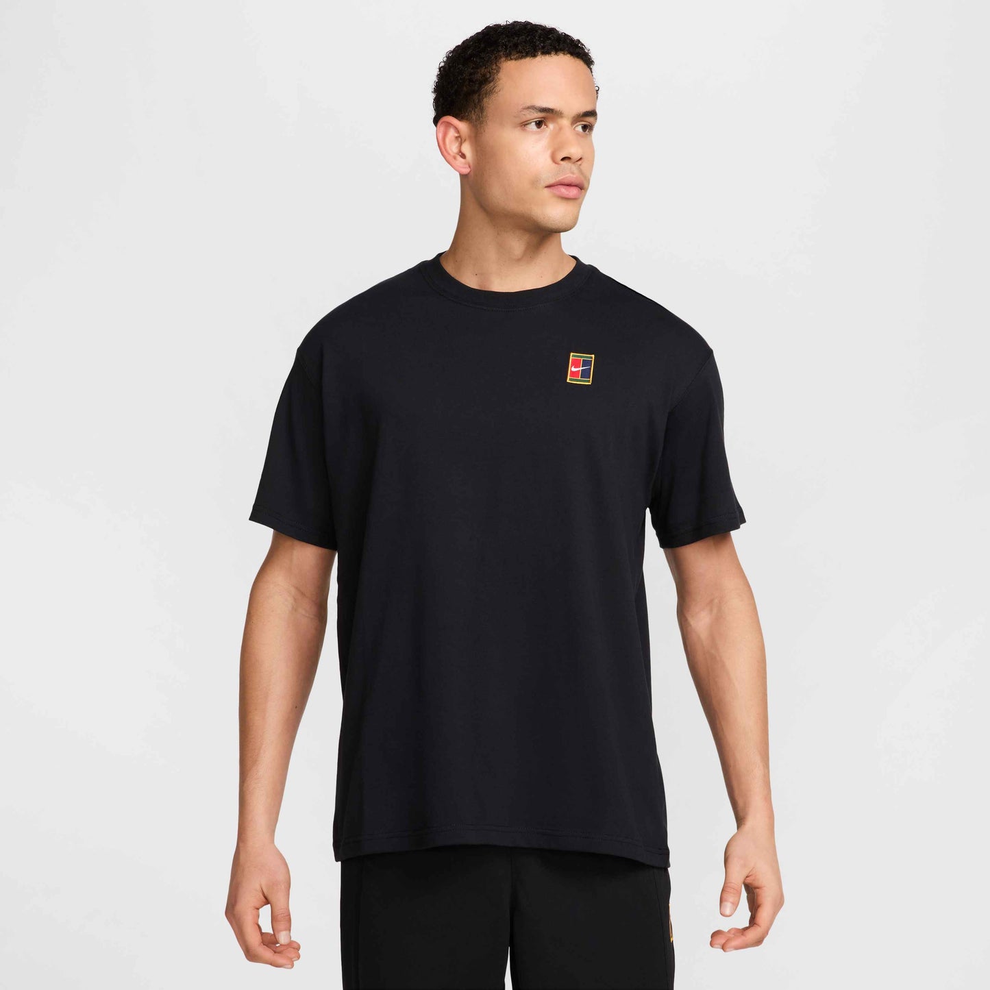 Nike Court Cotton Tee M90 Men’s (Black)
