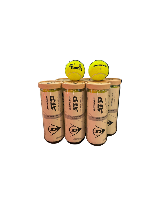 Dunlop ATP Championship 6 Pack JT Logo Ball - Extra Duty
