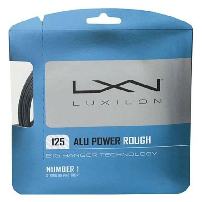 Luxilon ALU Power Rough 16L/1.25mm - String Set - (Silver)