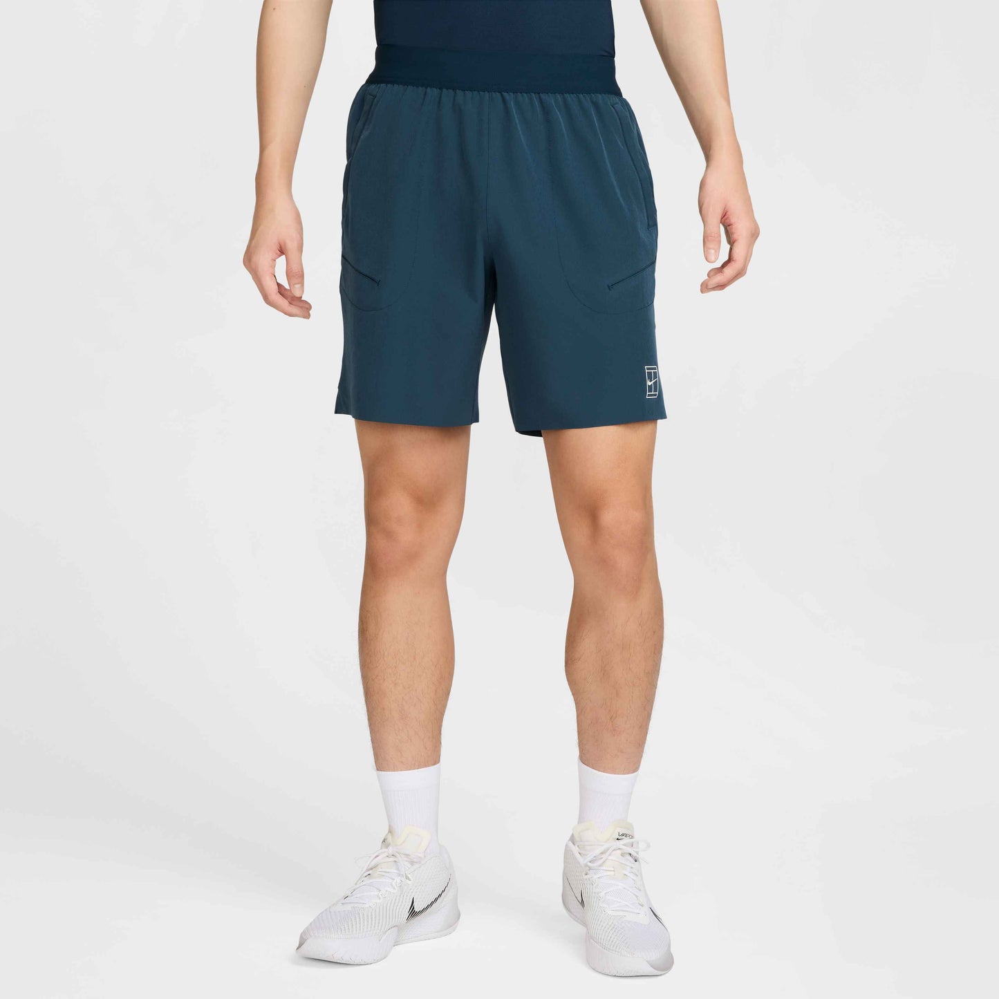 Nike Court Dri-Fit Advantage 8" Short Men’s (Blue)