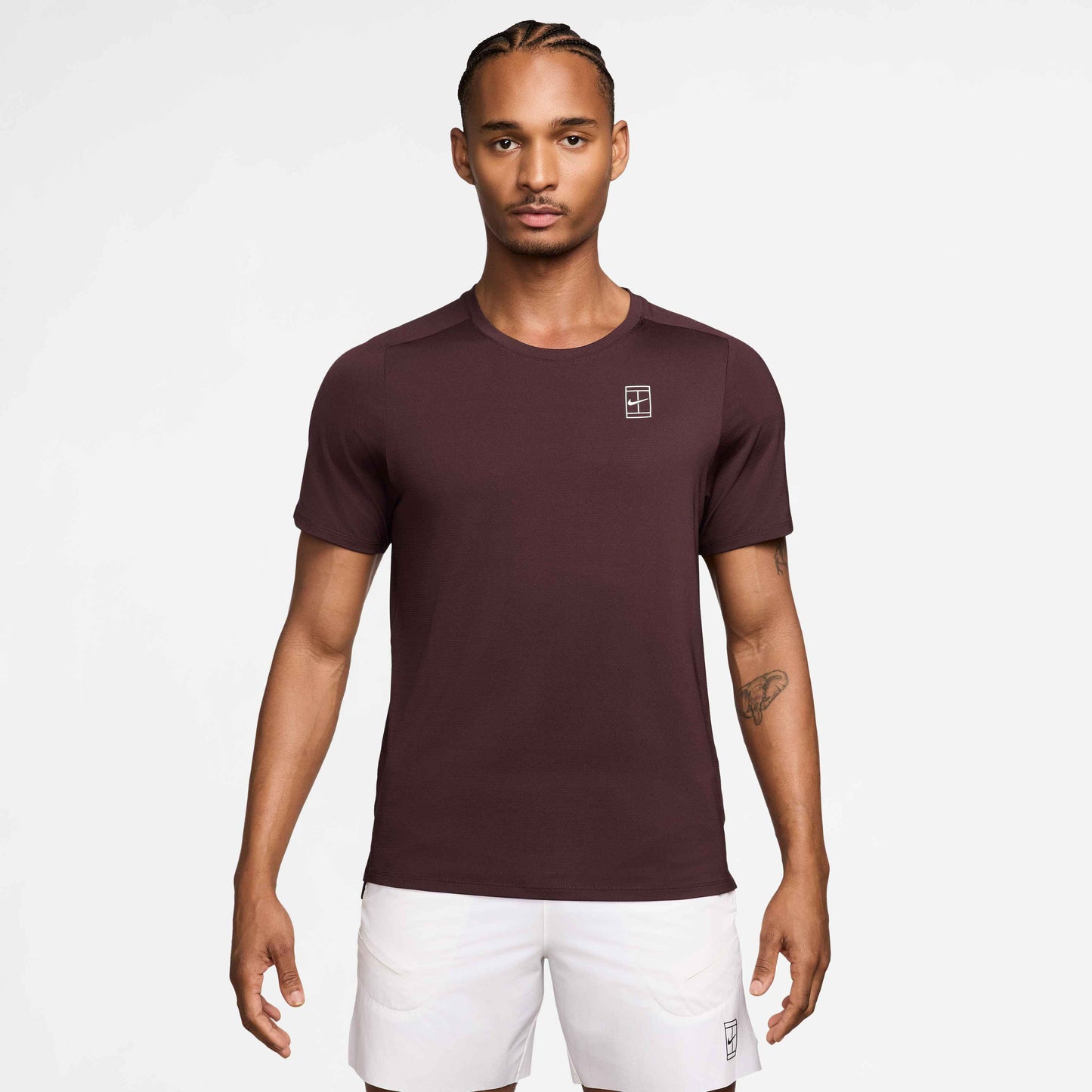 Nike Court Dri-Fit Adavantage Top Men’s (Burgandy)