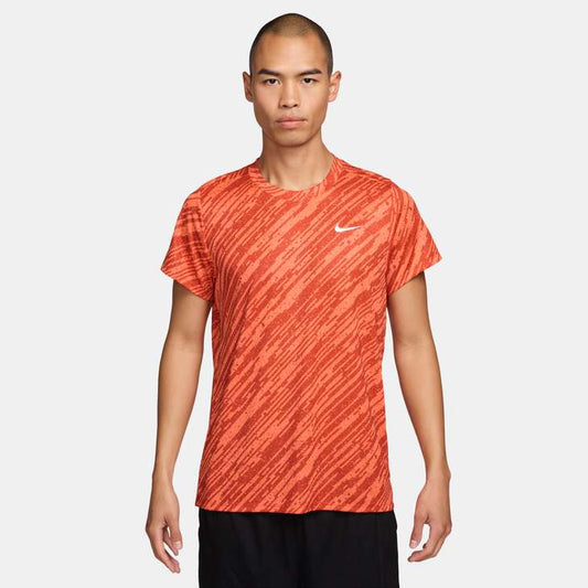 Nike Court Dri-Fit Victory Top Men’s (Orange Print)