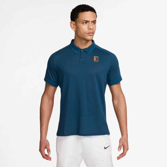 Nike Court Dri-Fit Heritage Polo Men’s (Blue)
