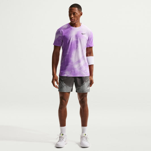 Nike Court Dri-Fit Advantage Slam Shirt Roland Garros Men’s (Purple)