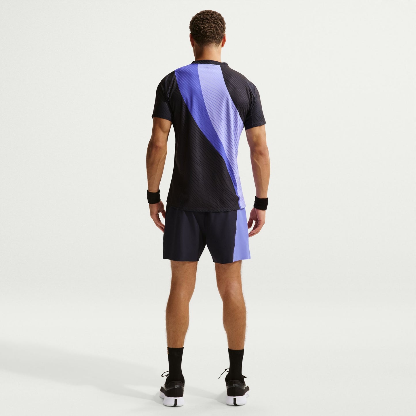 Nike Court Dri-Fit Advantage Slam Shirt Men’s (Black/Purple)