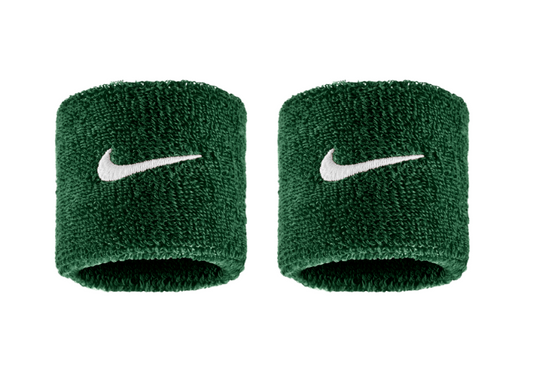 Nike Swoosh Wristband 2 Pack - (Green)