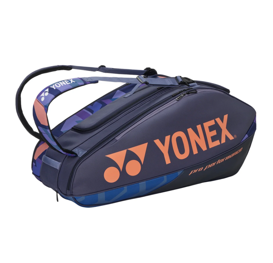 Yonex Pro 9-Pack Racquet Bag (Midnight Purple)