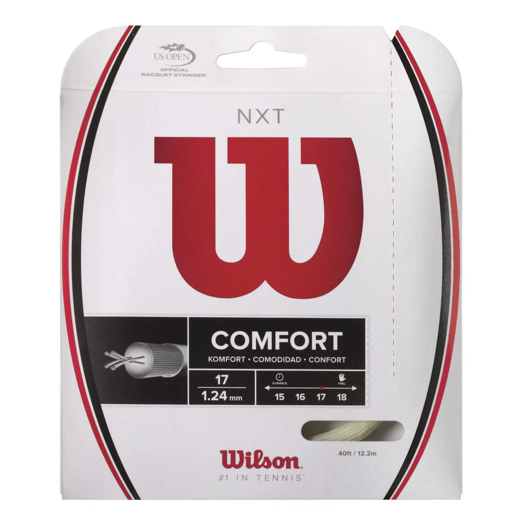 Wilson NXT 17g/1.25mm - String Set - (Natural)
