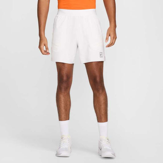 Nike Court Dri-Fit Advantage 6" Short Men’s (White)