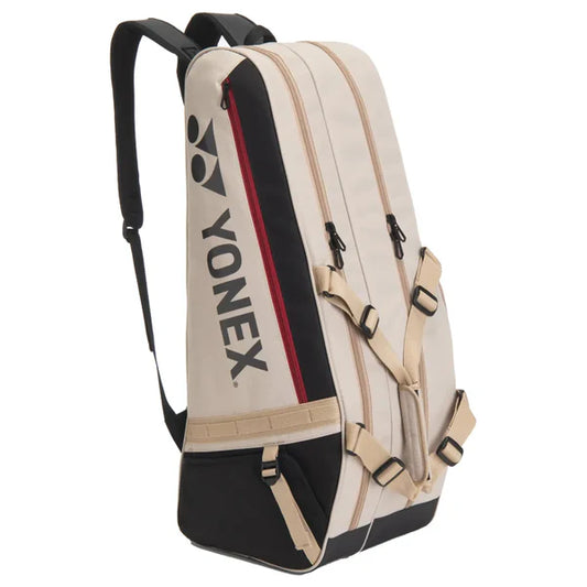 Yonex GearLogic 6-Pack Racquet Bag (Beige)