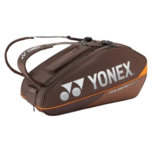 Yonex Pro 9-Pack Racquet Bag Expresso (Brown)