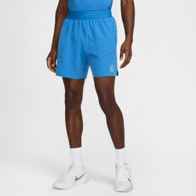 Nike Court Dri-Fit Advantage 6" Short Men’s (Blue)