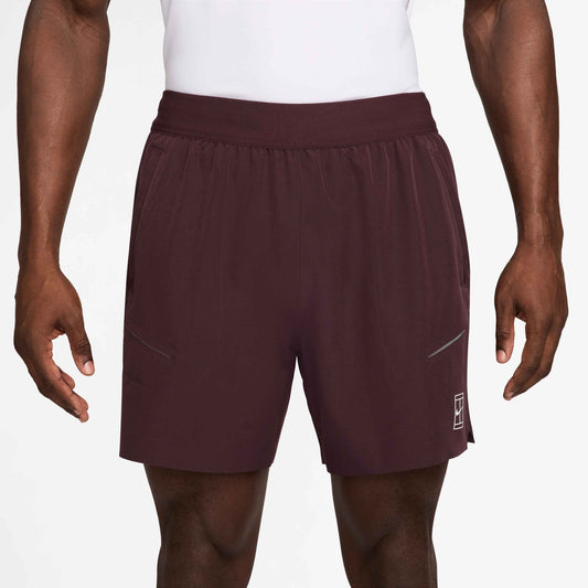 Nike Court Dri-Fit Advantage 6" Short Men’s (Burgandy)