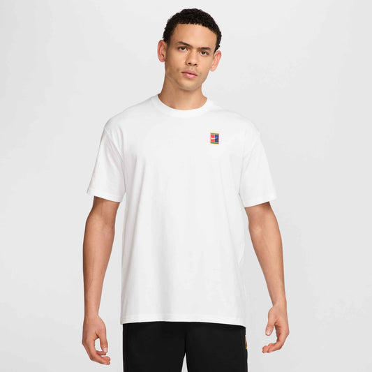 Nike Court Cotton Tee M90 Men’s (White)