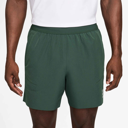 Nike Court Dri-Fit Advantage 6" Short Men’s (Green)