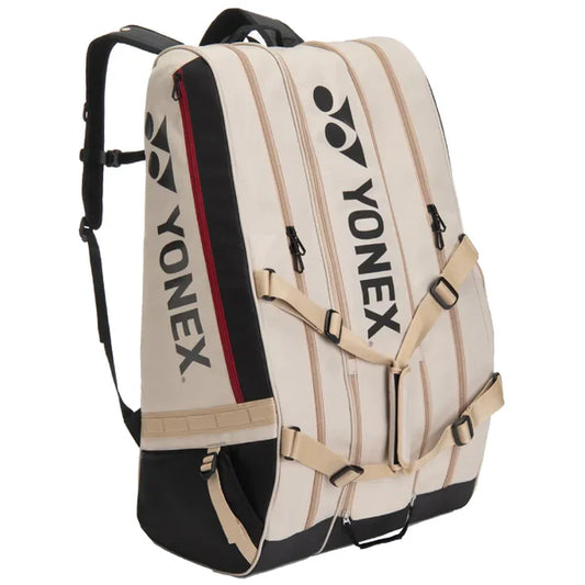 Yonex GearLogic 12-Pack Racquet Bag (Beige)