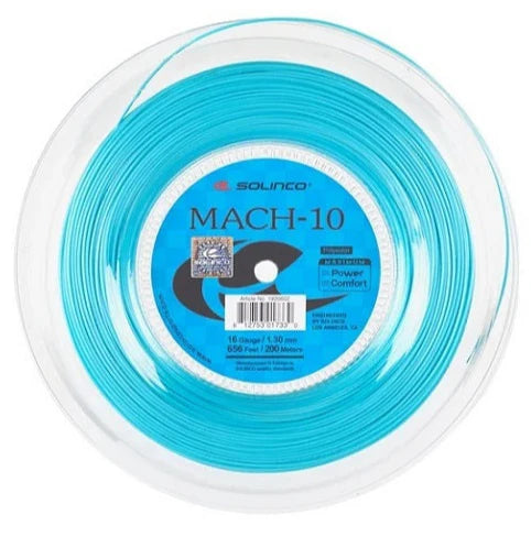 Solinco Mach-10 16g/1.30mm - String Reel - (Blue)