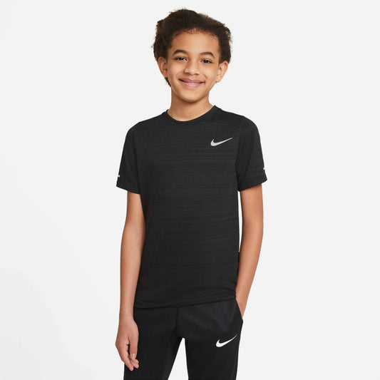 Nike Dri-Fit SS Miller Boys Top (Black)